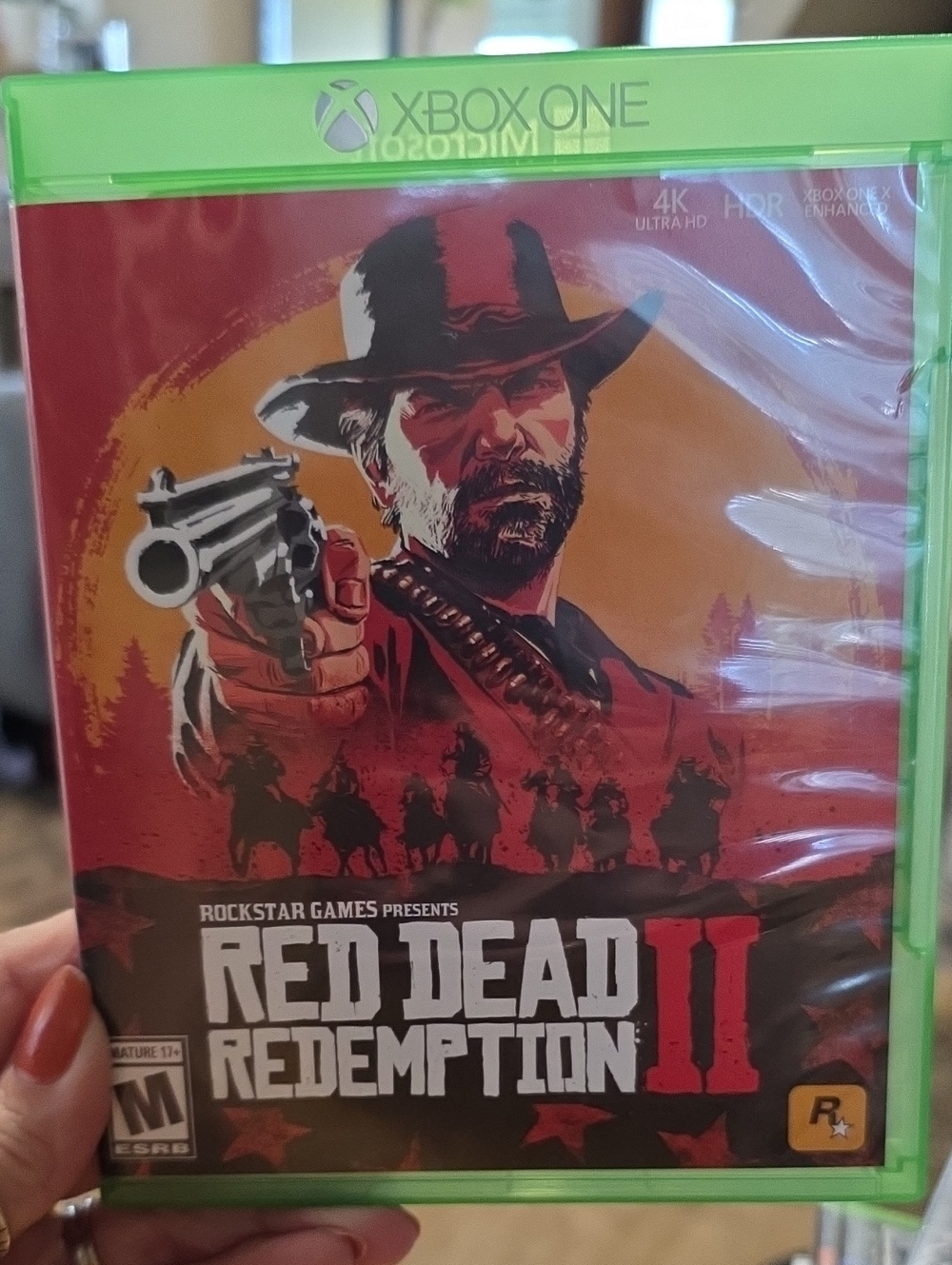 Rockstar Games Red Dead Redemption II for Xbox One - Red/Orange Cover
